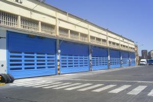 Puertas industriales / Puertas rápidas de lona / Apilables